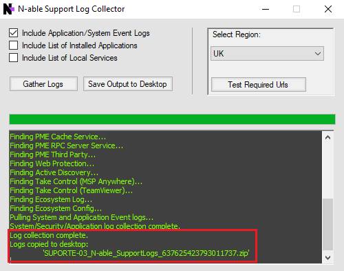 N-sight RMM - Como coletar logs do agente (Windows) – ADDEE